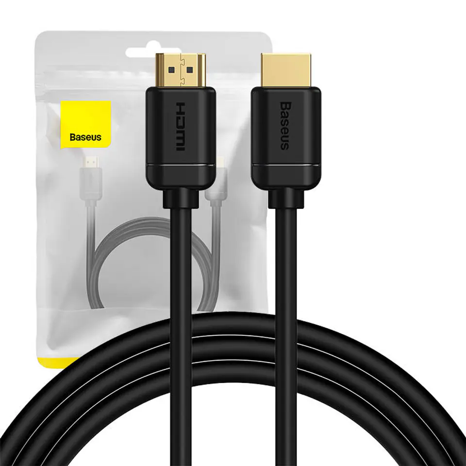 Baseus High Definition Series HDMI 2.0 cable, 4K 60Hz, 1.5m black