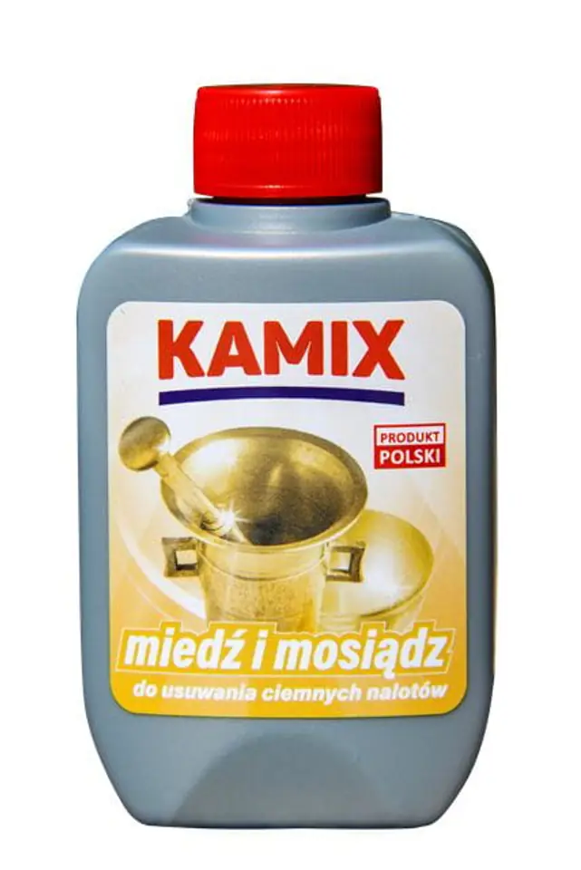 Płyn KAMIX MIEDŹ I MOSIĄDZ do czyszczenia przedmiotów z mosiądzu i miedzi 125ml