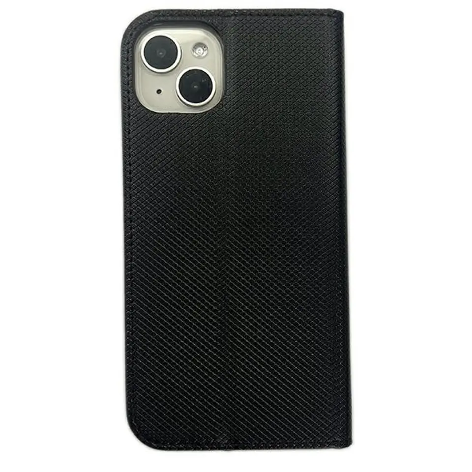 Etui Smart Magnet book iPhone 15 Plus6.7" czarny/black