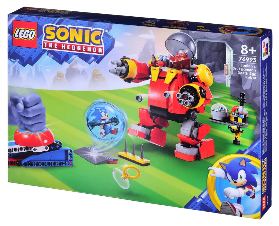 Lego Sonic vs. Dr. Eggman's Death Egg Robot 