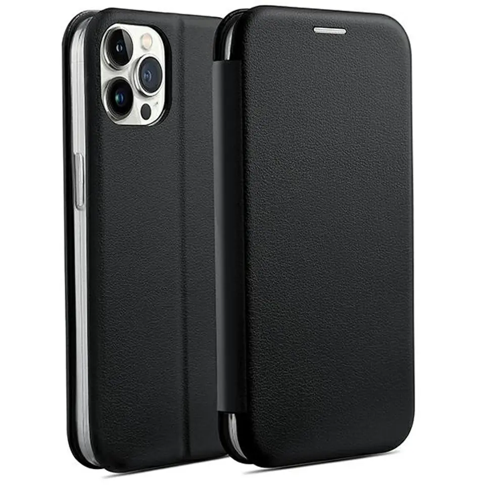 Beline Etui Book Magnetic iPhone 15 ProMax 6,7" czarny/black