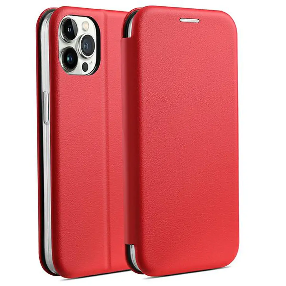 Beline Etui Book Magnetic iPhone 15 ProMax 6,7" czerwony/red