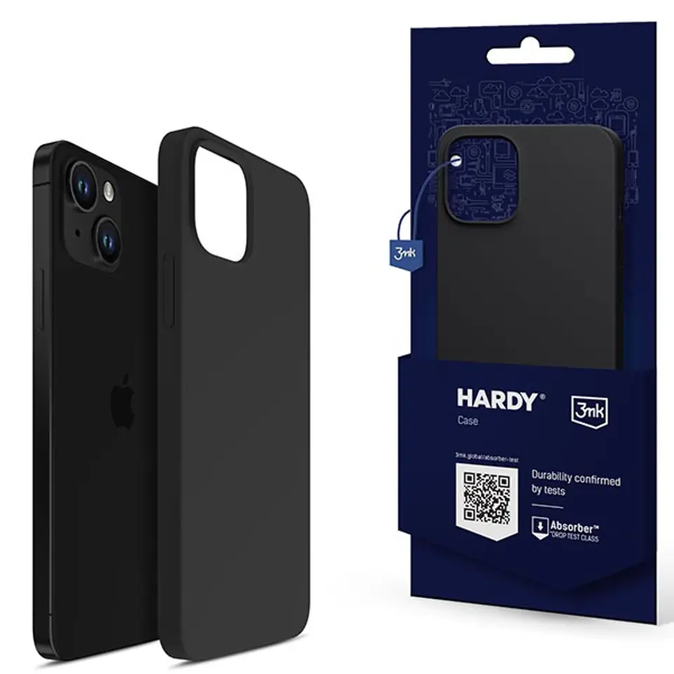 3MK Hardy Case iPhone 15 Pro 6.1"niebieski/royal blue MagSafe