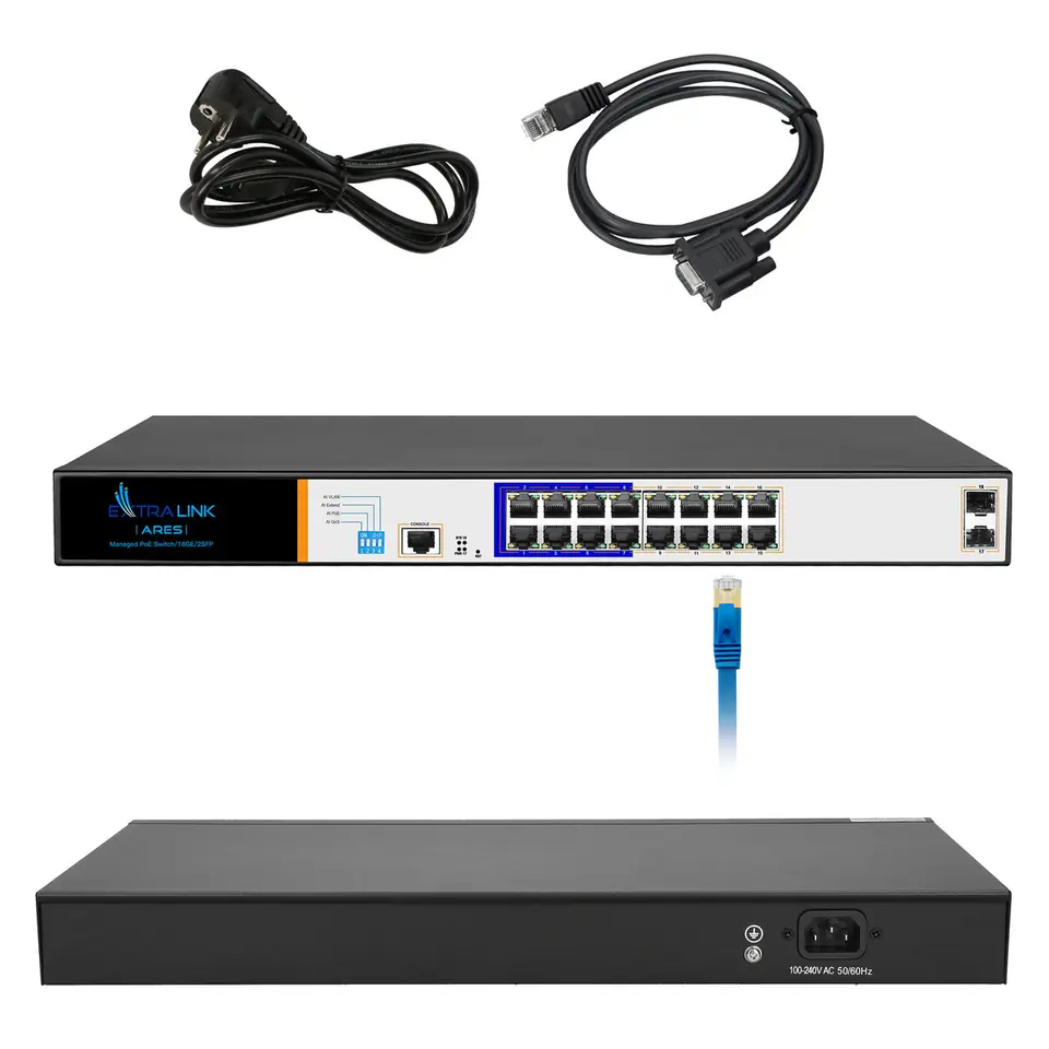 Serveur Console Lantronix SecureLinx SLC16 – 16 Ports – Pour Pièces / Non Fonctionnel