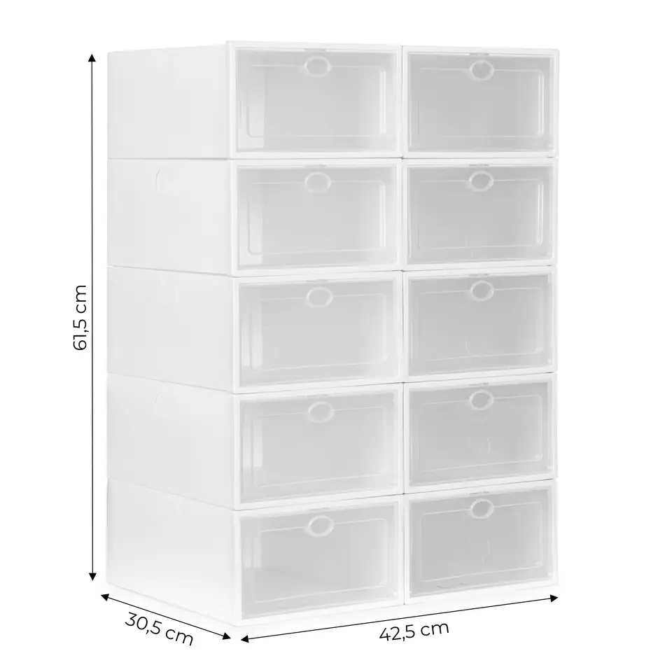 Szafka modułowa na buty organizer 10 modułów ModernHome