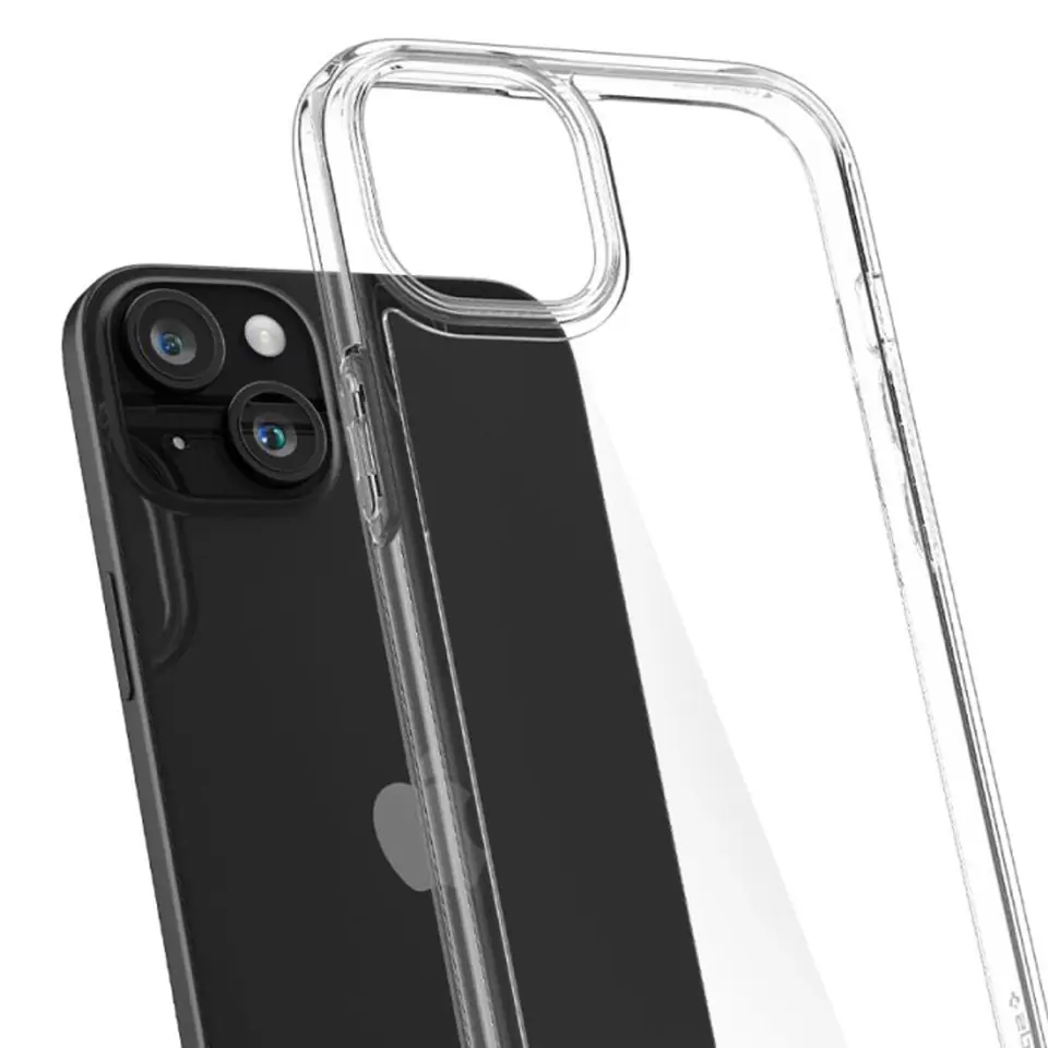 Etui ochronne na telefon Spigen Ultra Hybrid Case obudowa do Apple iPhone 15 Matte Black