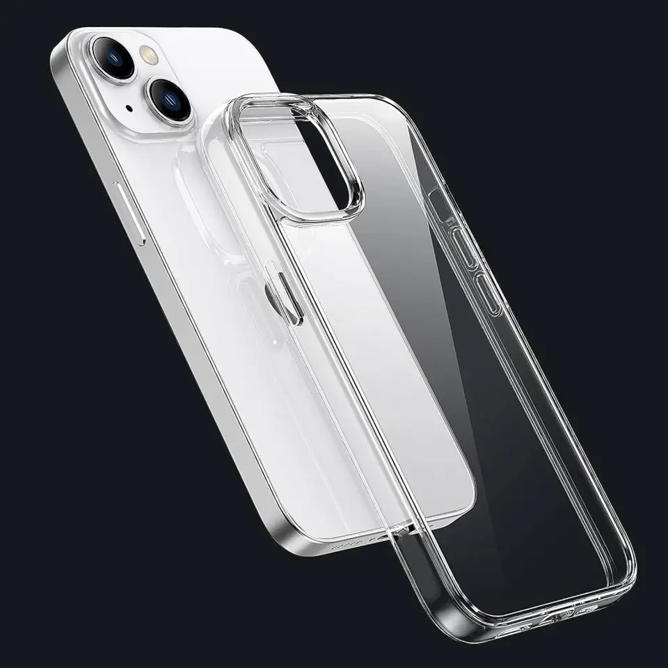 Etui pancerne obudowa Alogy Hybrid Case z osłoną na aparat do Apple iPhone 13 Mini Przezroczyste