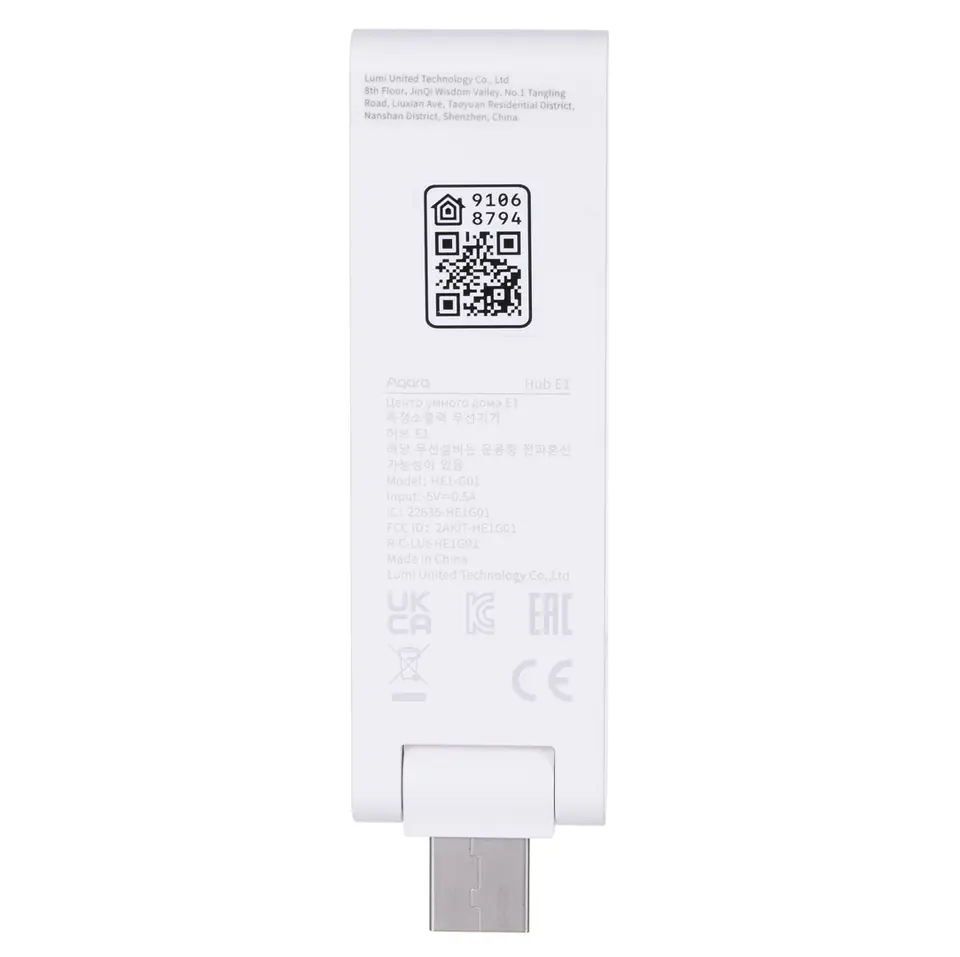 Aqara HE1-G01  Aqara Hub E1 HomeKit Inalámbrico Blanco