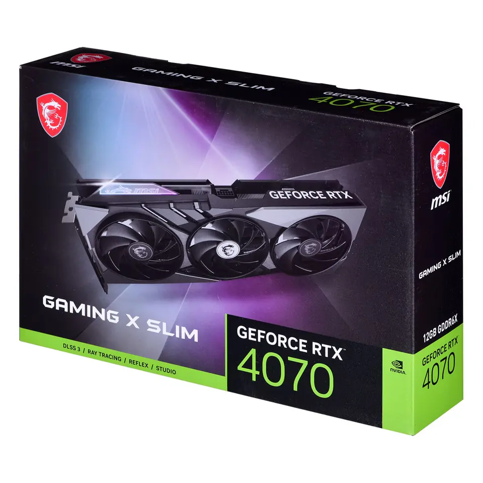 GeForce RTX 4070 GAMING X SLIM 12G - DLSS3