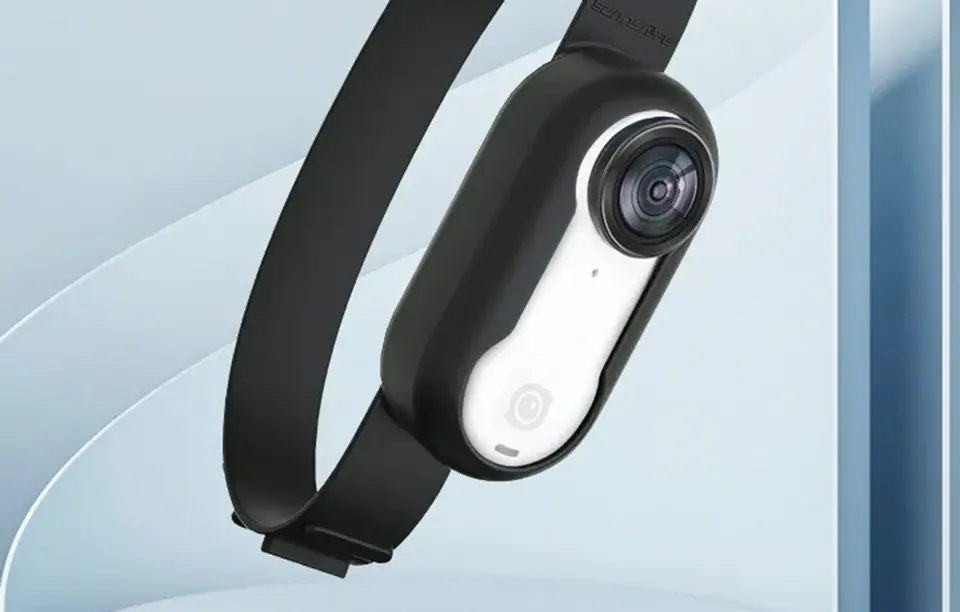 Osłona silikonowa z paskiem Sunnylife do Insta360 GO 3 / GO 3S (czarna)