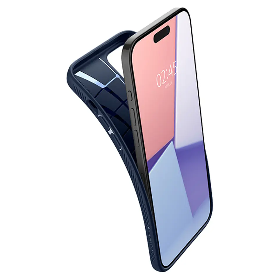 Spigen Liquid Air iPhone 15 Pro Max6,7" granatowy/navy blue ACS06563