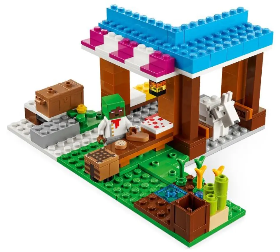 LEGO Minecraft The Bakery 21184 - Building Toy Set for Kids