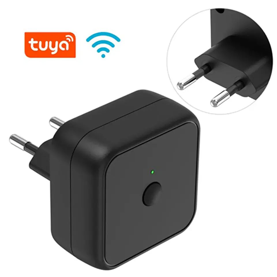 smart timer do podlewania, inteligentny sterownik nawadniania, timer ogrodowy WiFi, automatyczny harmonogram nawadniania, dwa tryby podlewania, cykliczne podlewanie, sterownik z aplikacją, timer z 20 planami nawadniania