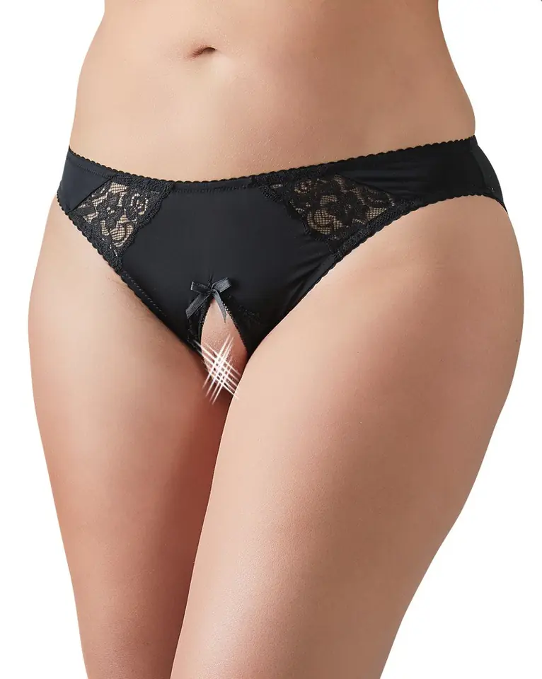 Panties with a slit in the perineum L