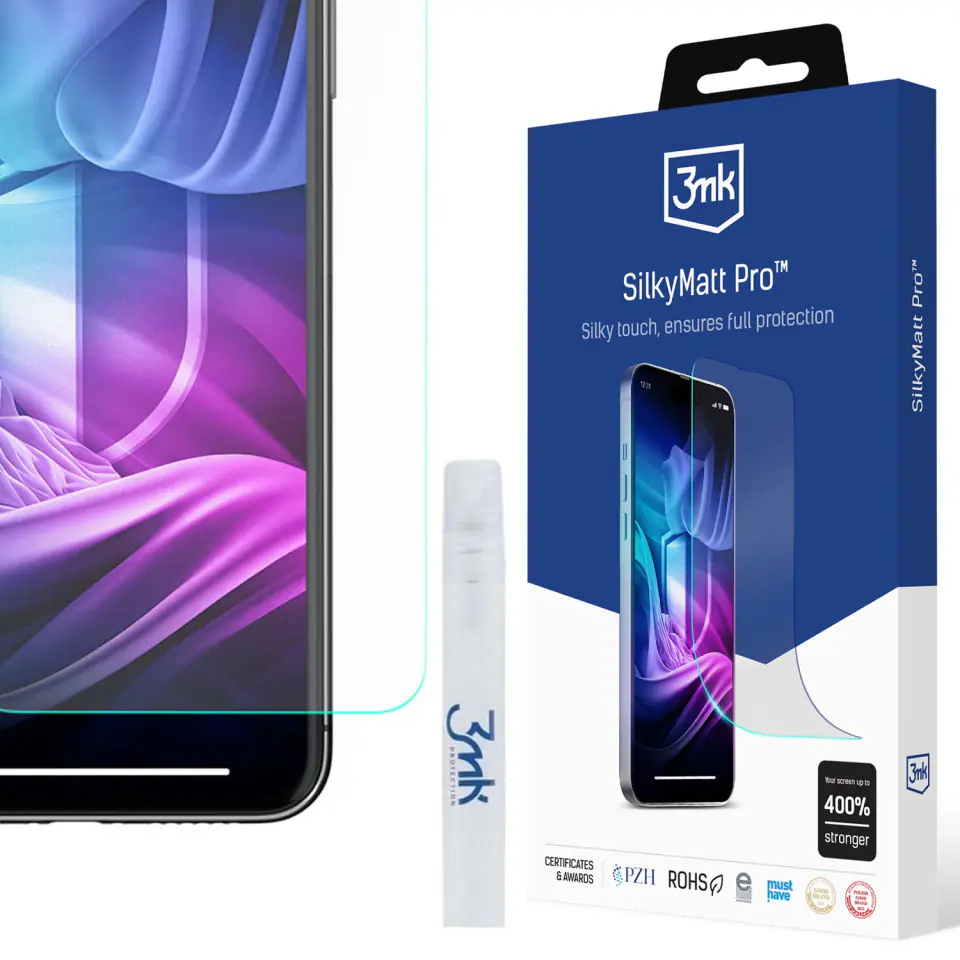 Folia matowa na ekran Apple iPhone 14 Pro 6.1" 3mk SilkyMatt Pro ochronna