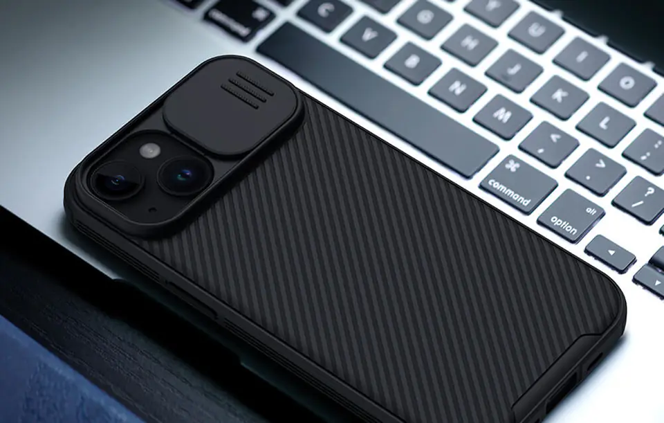 Etui Nillkin CamShield Pro do iPhone 15 Plus  (czarne)