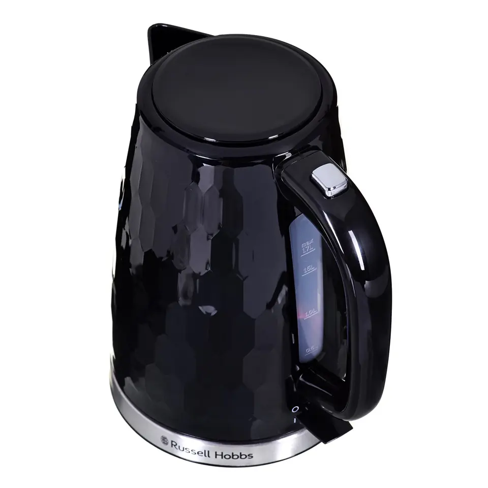 Russell Hobbs Black Cordless Kettle 1.7L, Kettles