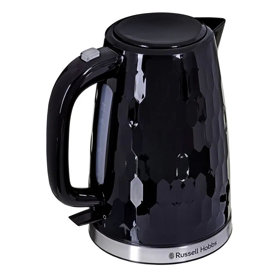 Russell Hobbs Cordless Electric Honeycomb Kettle Black 26051