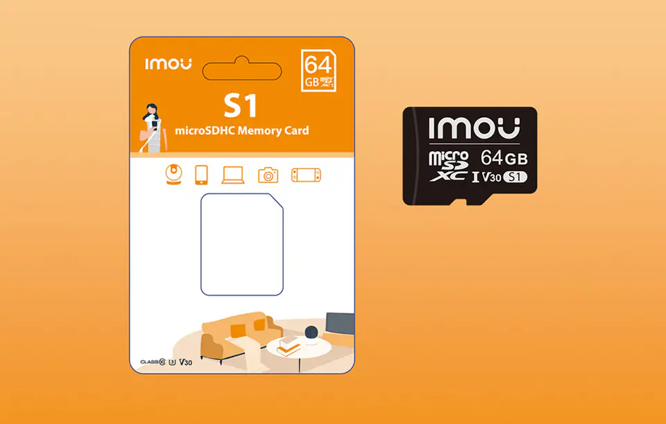 ST2-64-S1-IMOU - Carte MicroSD - 64 Go Imou 