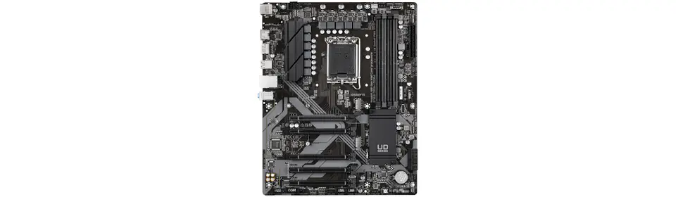 Gigabyte B760 DS3H DDR4 1.0 M/B Rodzina procesorów Intel, Gniazdo procesora LGA1700, DDR4 DIMM, Gniazda pamięci 4, Obsługiwane i