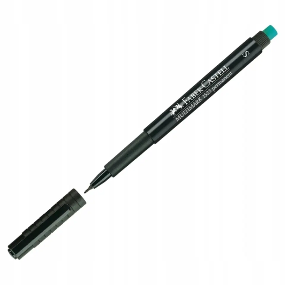 Foliopis z gumką OHP MULTIMARK S 0.4mm czarny 152399 FABER-CASTELL