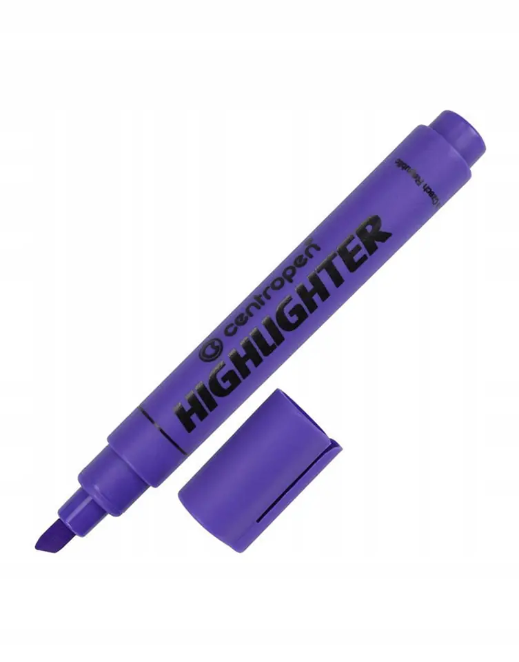 Centropen, zakreślacz 8552, fioletowy, 10szt, 1-4,6mm, cena za 1 sztukę