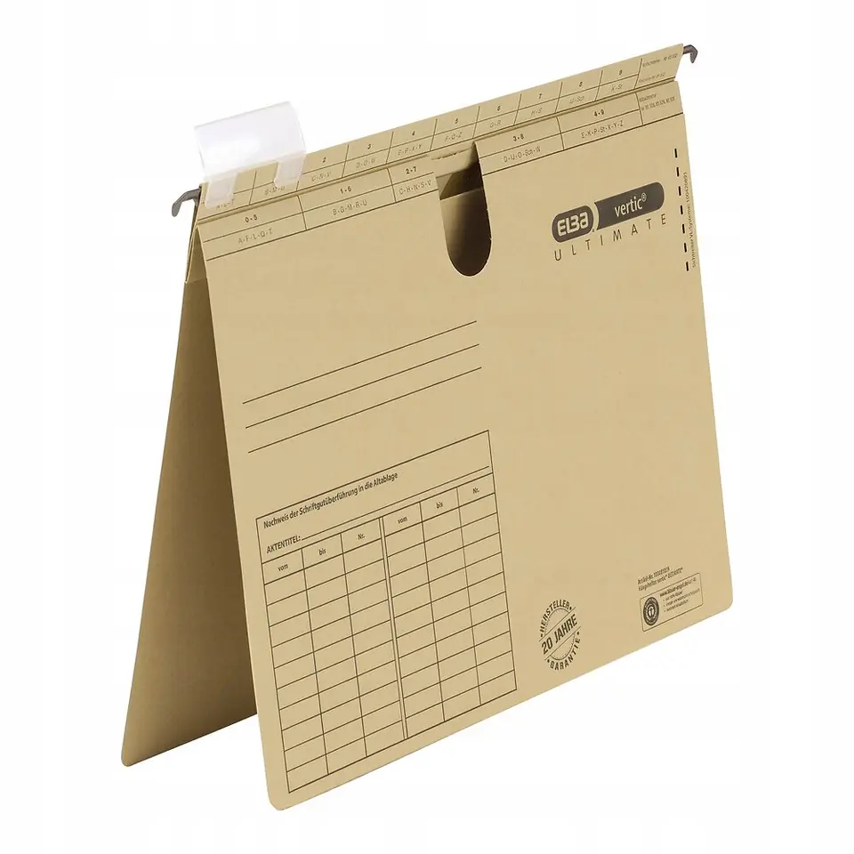 Skoroszyt wiszący VERTIC ULTIMATE beżowy 100081039 ELBA