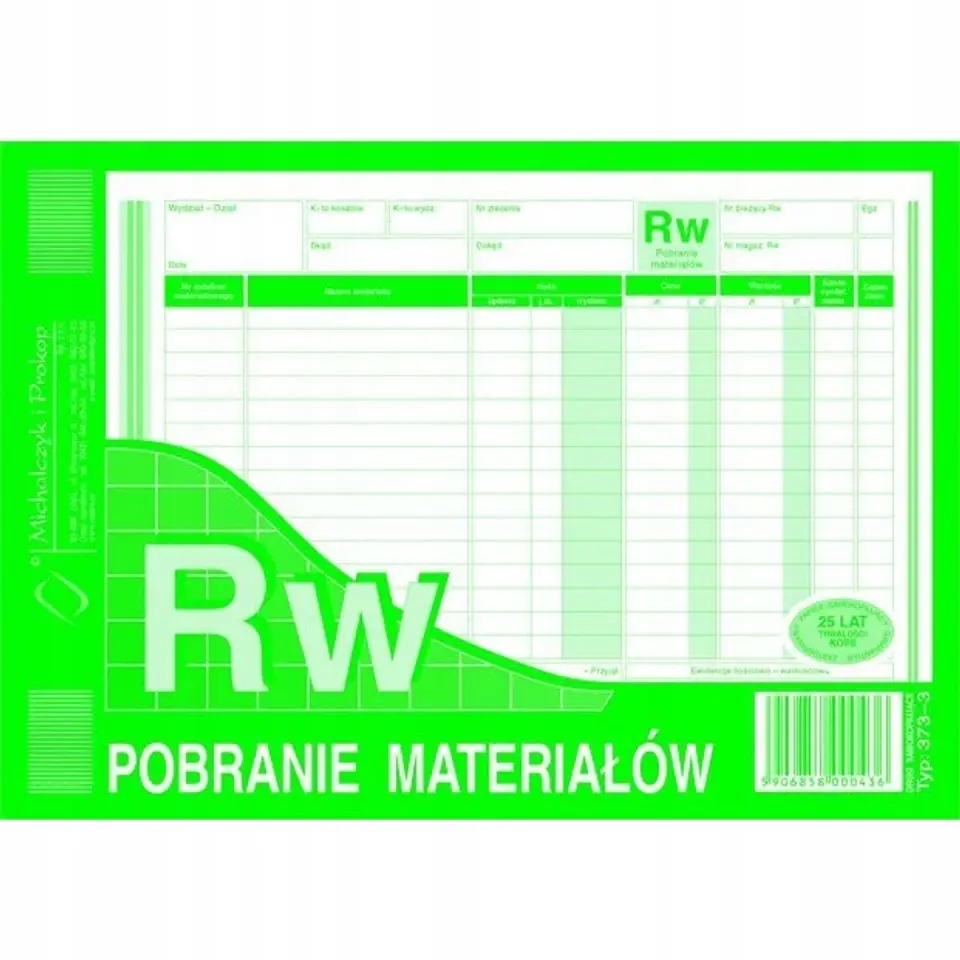 373-3 RW pobranie materiałów A5 80kartek Michalczyk i Prokop