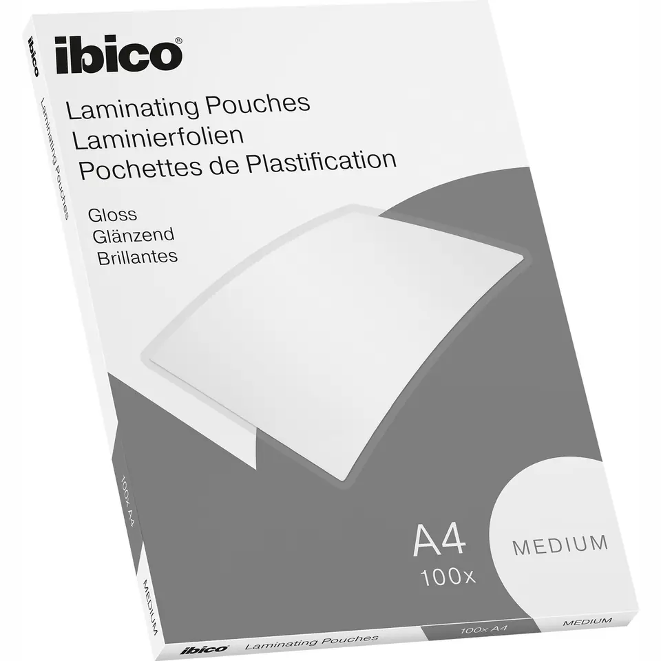 Folia do laminacji IBICO Medium 100 mic 100 sztuk 627309