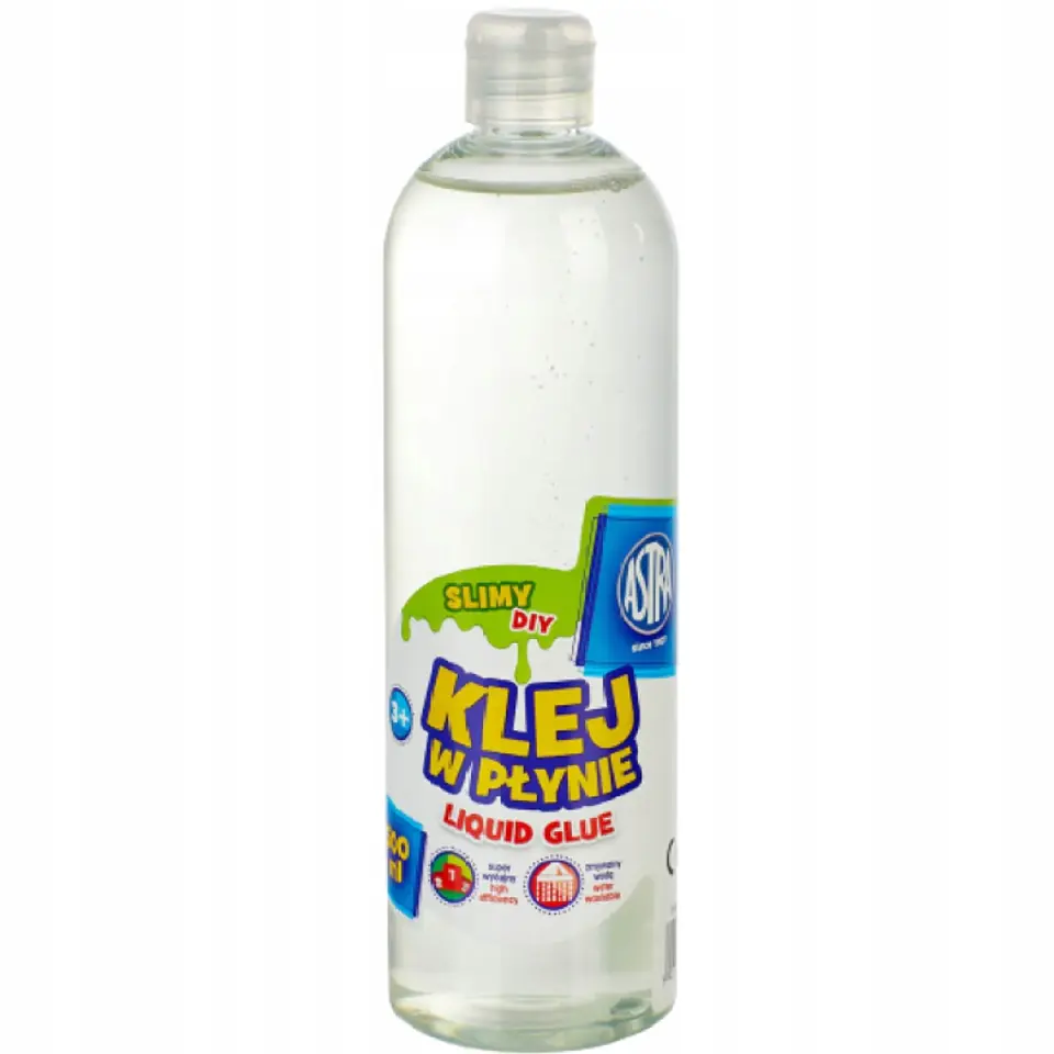 Klej szkolny w płynie transparentny 500ml 401118006 ASTRA