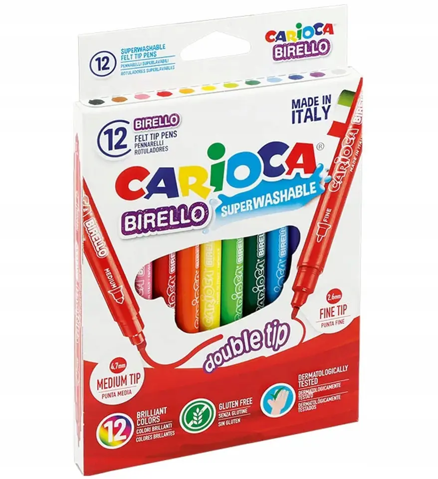 Flamastry BIRELLO 12k-dwus. CARIOCO 41457 160-1463