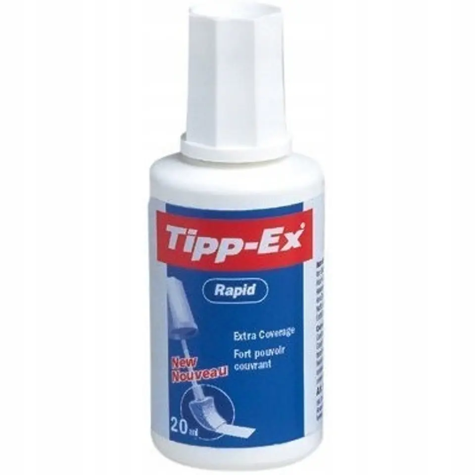 Korektor w butelce TIPP-EX RAPID 20ml z gąbką 8859913