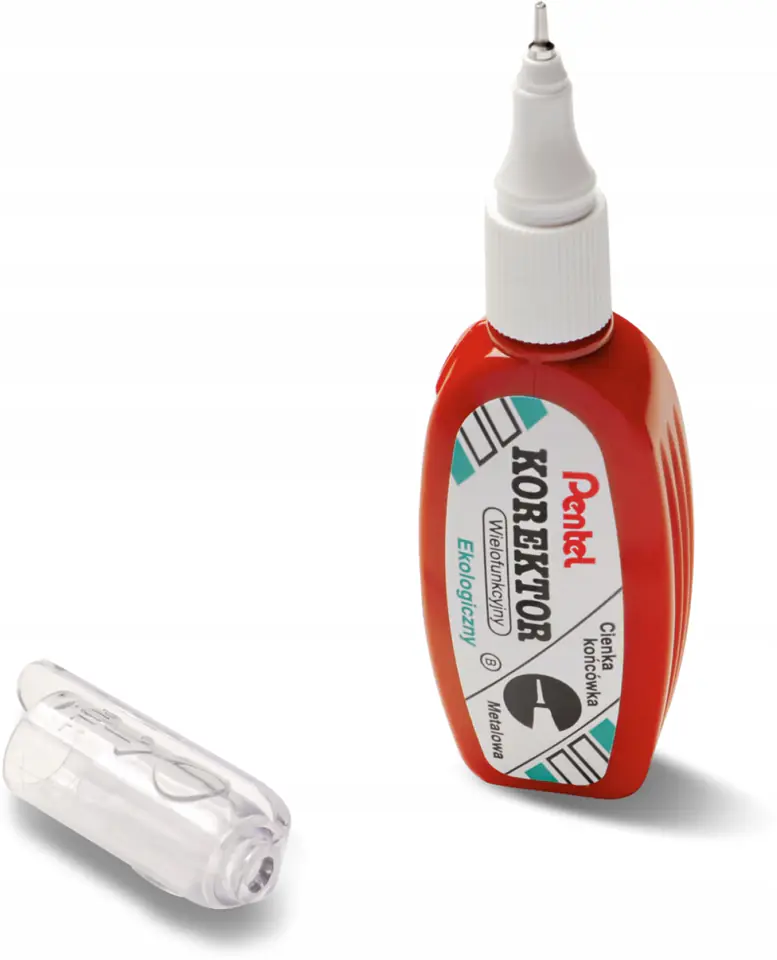 Korektor w piórze PENTEL ZL103 4.2ml metalowa końcówka