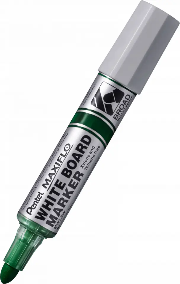 Marker suchościeralny MWL5W MAXIFLO gruby zielony MWL5W-D PENTEL