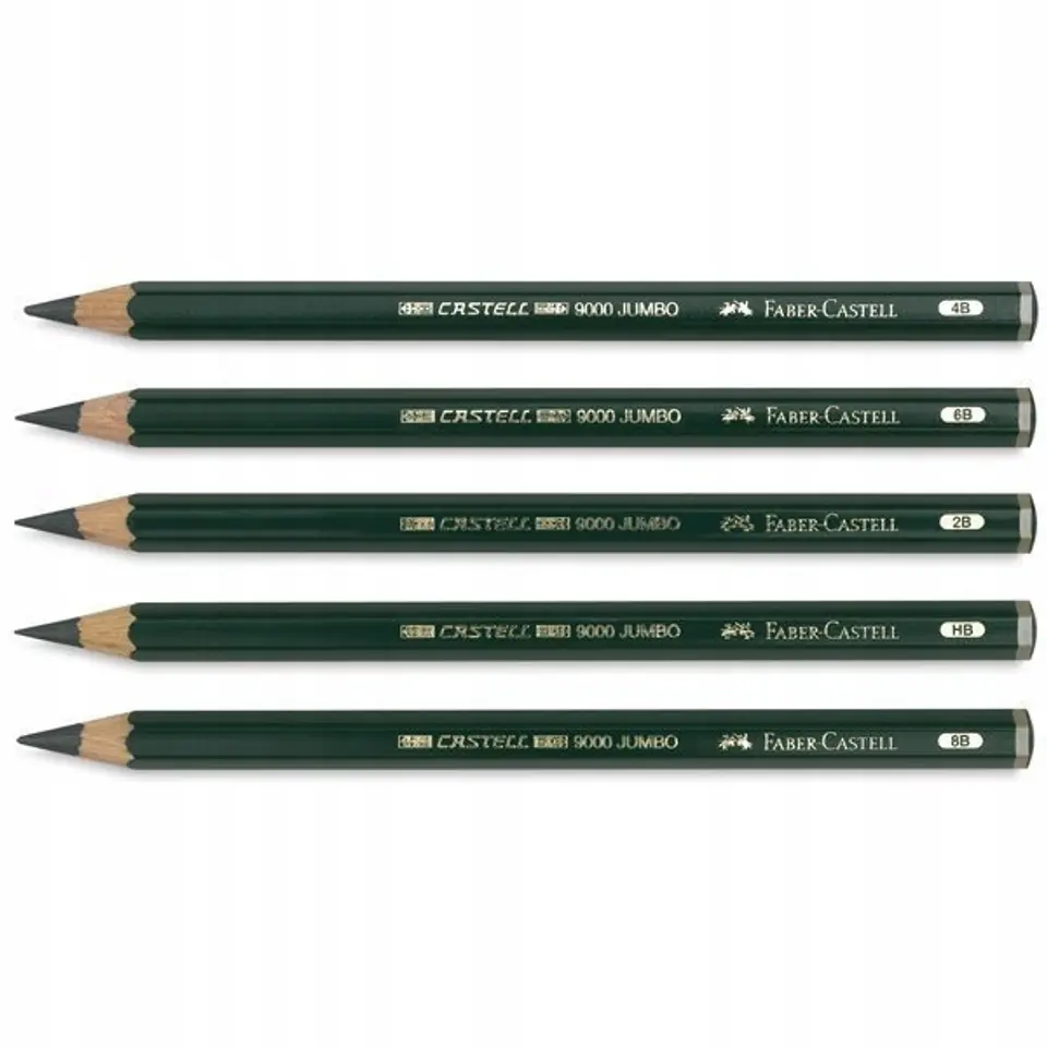 Ołówek CASTELL 9000 6H (12szt.) 119016 Faber-Castell