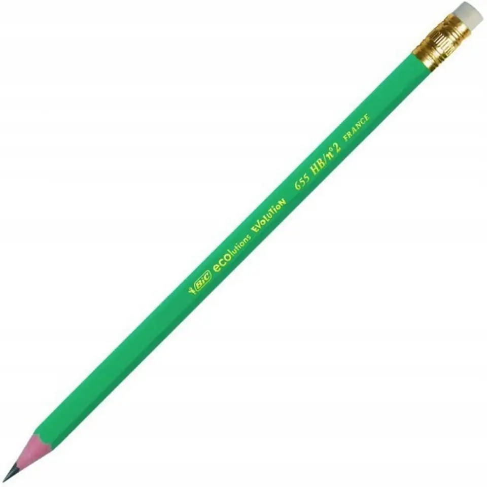 Ołówek HB Evolution 655 z gumką BIC 8803323