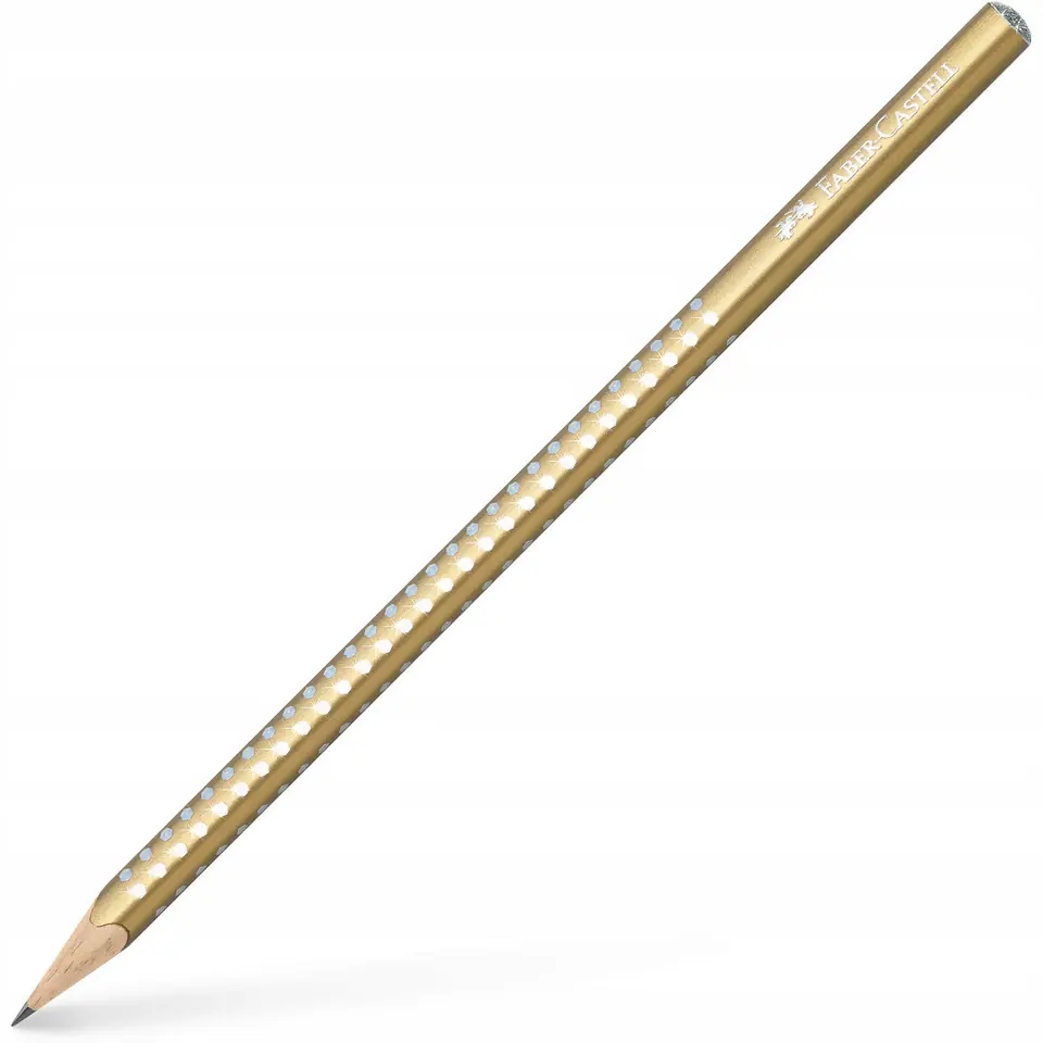 Ołówek SPARKLE PEARL złoty 118214 Faber-Castell