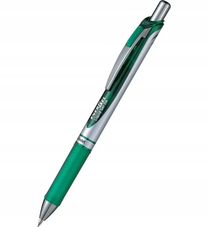 Pióro kulkowe ENERGEL BL77 zielone 0.7mm PENTEL