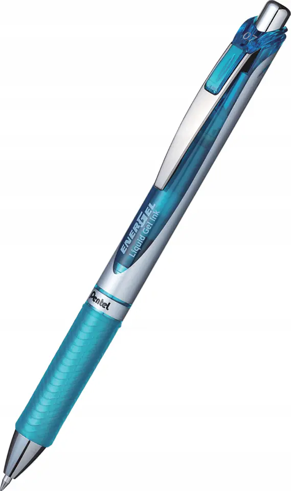 Pióro kulkowe ENERGEL BL77 błękitne 0,7mm PENTEL