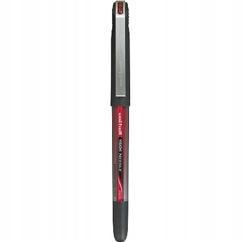 Pióro kulk.UB-185 czerwony UNI