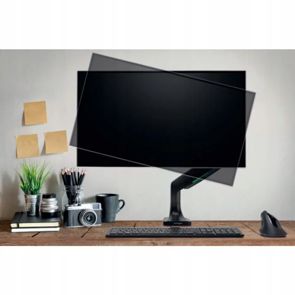 Kensington Pojedyncze ramię SmartFit® One-Touch do monitora