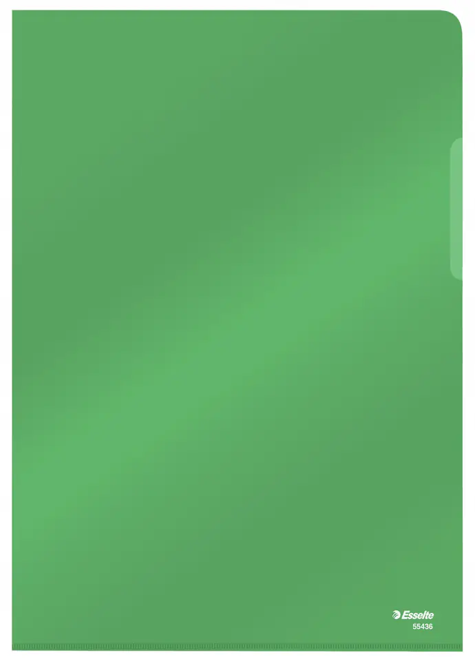 Ofertówki krystaliczne A4 150mic (25szt) zielone 55436 ESSELTE