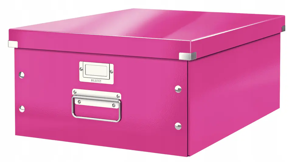 Pudełko LEITZ Click & Store A3 różowe 60450023