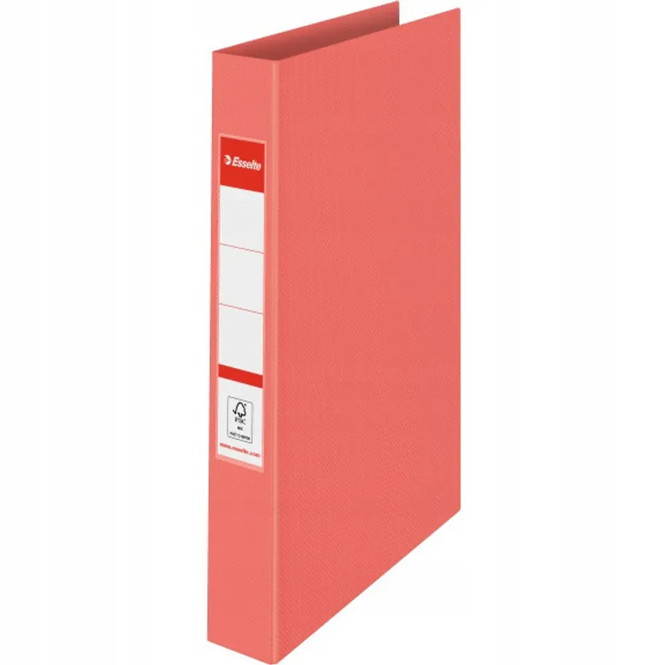 Segregator ringowy Esselte Colour`Breeze A4 42mm 2 ringi koralowy 628433