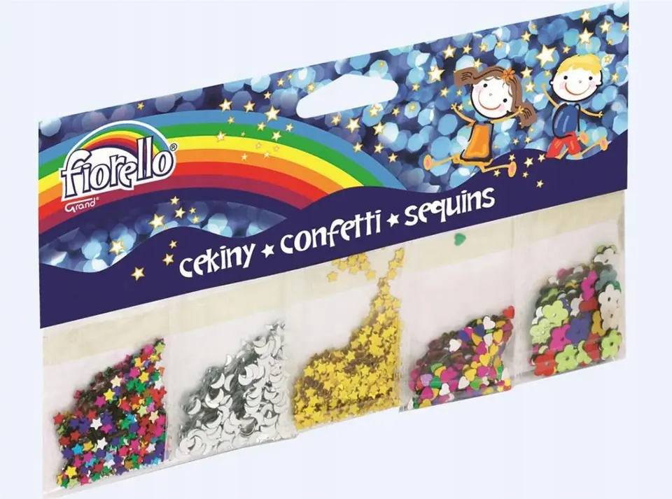 Konfetti FIORELLO GR-K252 mix kształtów 170-2244 5x2g