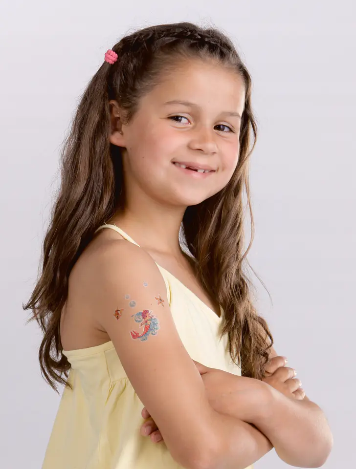 Naklejki tatuaże dla dzieci KWIATKI 56691 Z-DESIGN KIDS TATTOO AVERY ZWECKFORM