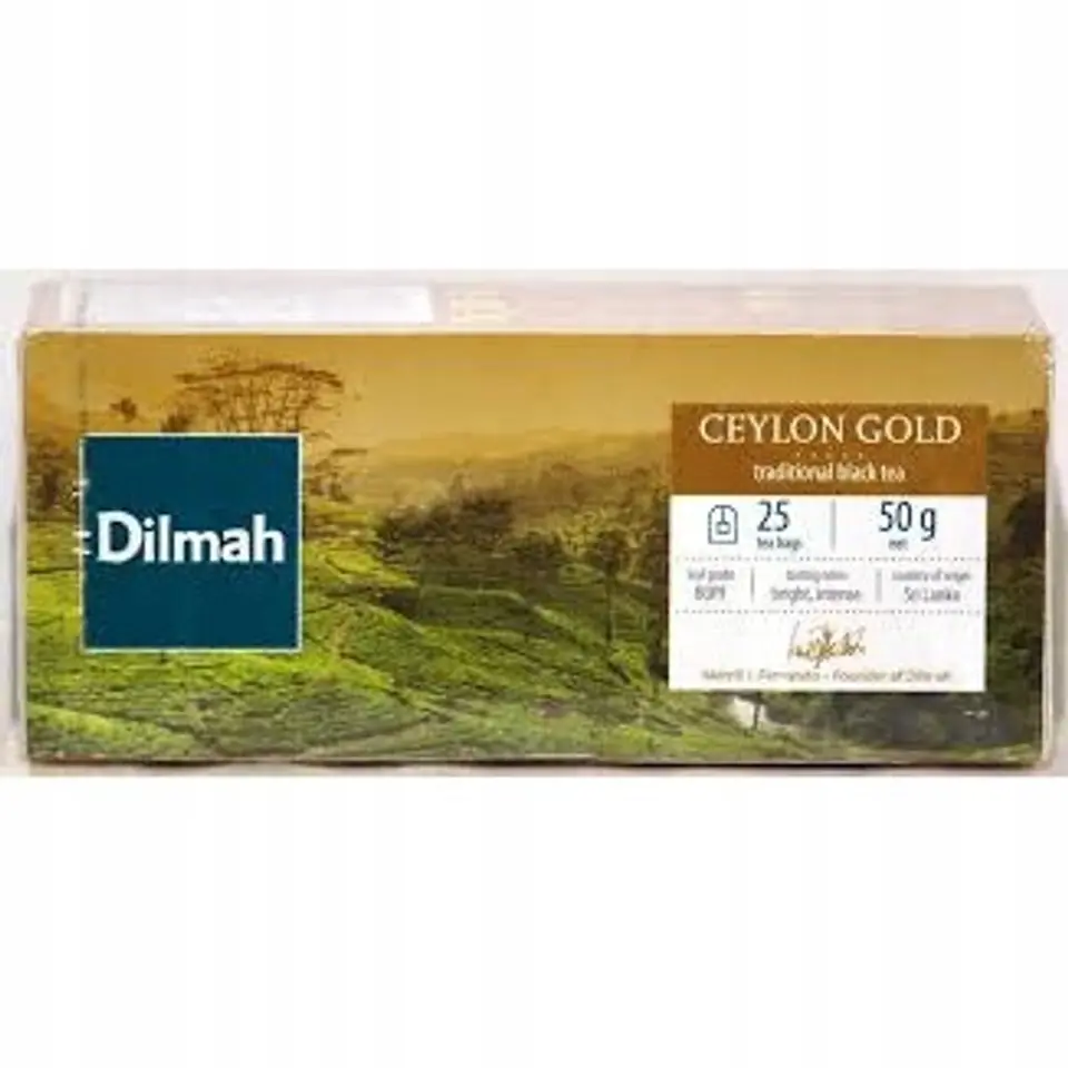 Herbata DILMAH CEYLON GOLD czarna 25t*2g