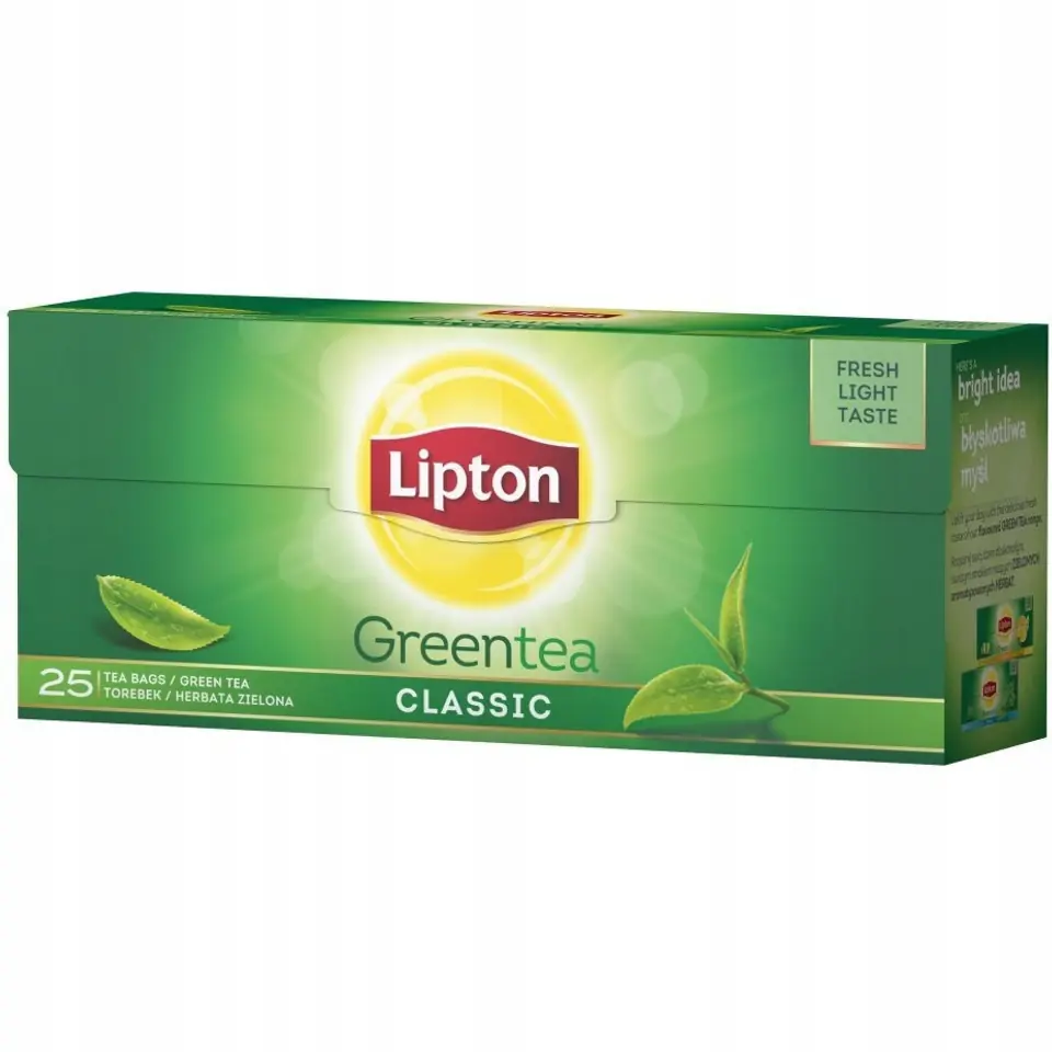 Herbata LIPTON (25 torebek) zielona GREEN CLASSIC