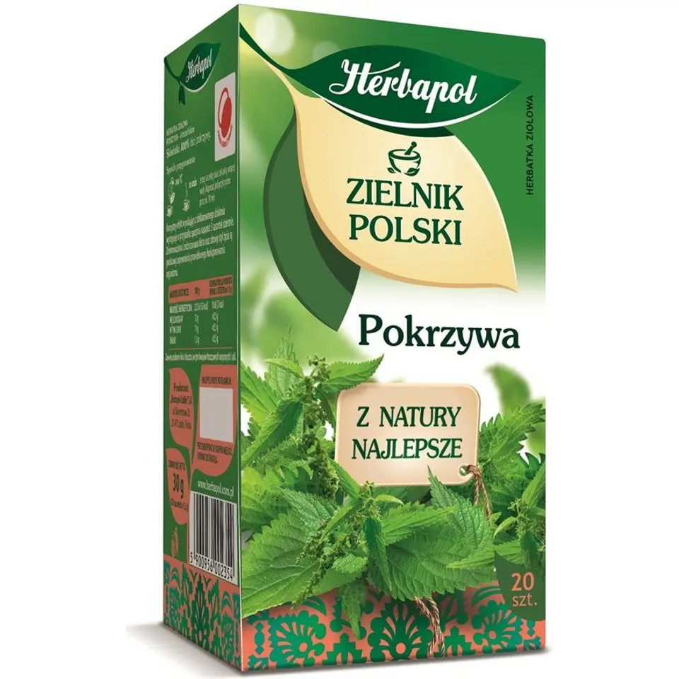 Herbata HERBAPOL ZIELNIK POLSKI (20 torebek) pokrzywa