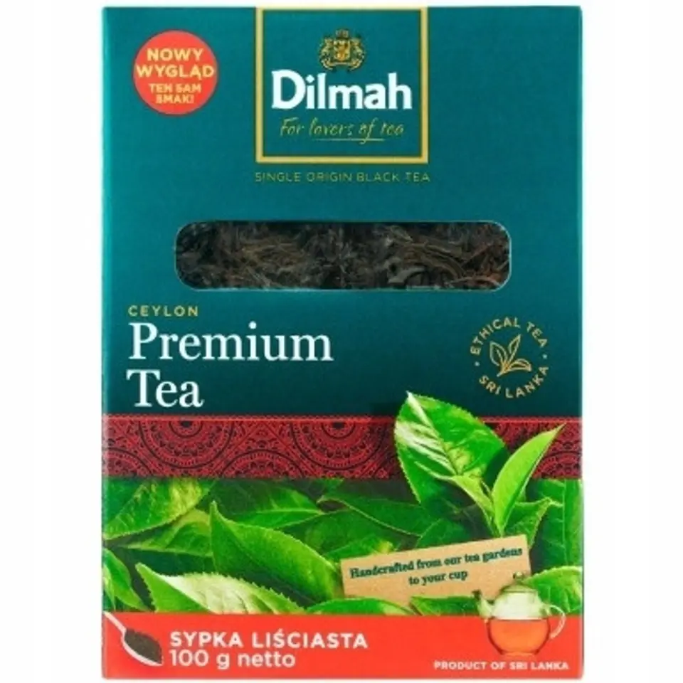 Herbata DILMAH czarna liściasta 100g Premium Tea